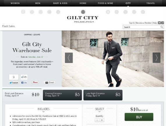 Gilt City Warehouse Sale Comes To Philly