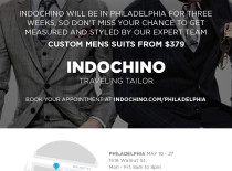 Indochino Traveling Tailor Philly Edition & Suit Giveaway