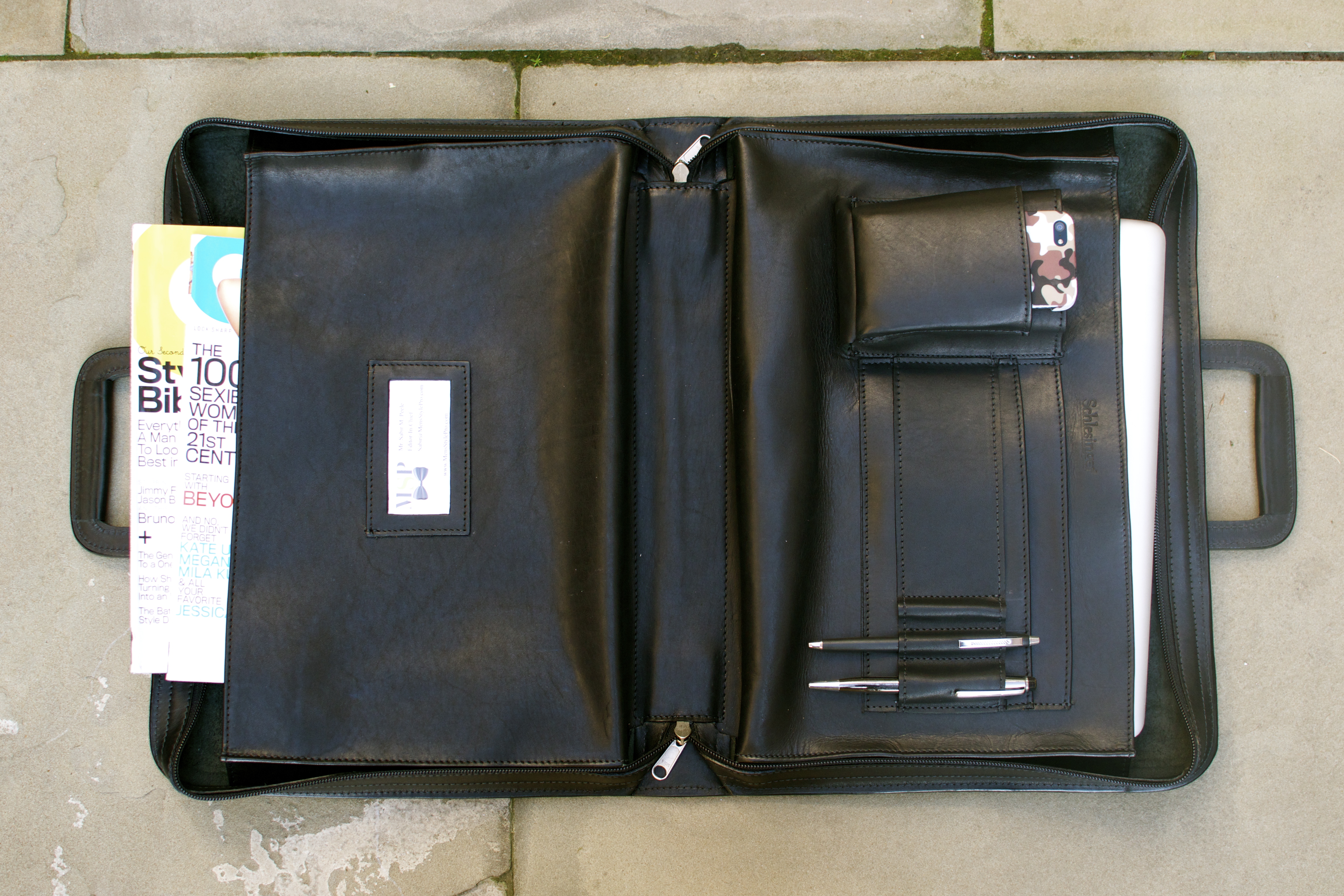 Style Review The Folio Briefcase by Korchmar Men's Style Pro Men