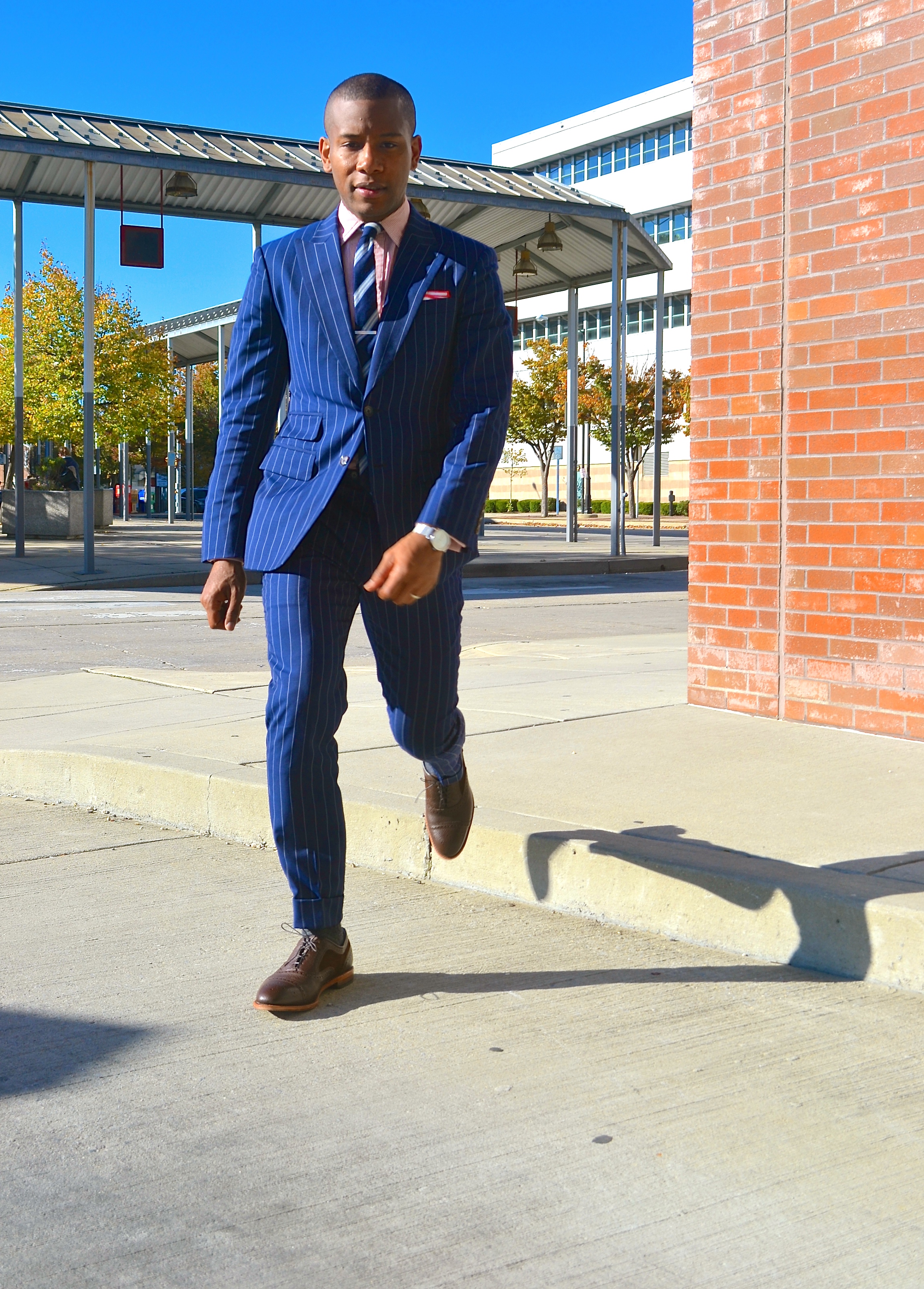 The AllYear Chalk Stripe Suit 4 Ways Men’s Style Pro Men’s Style