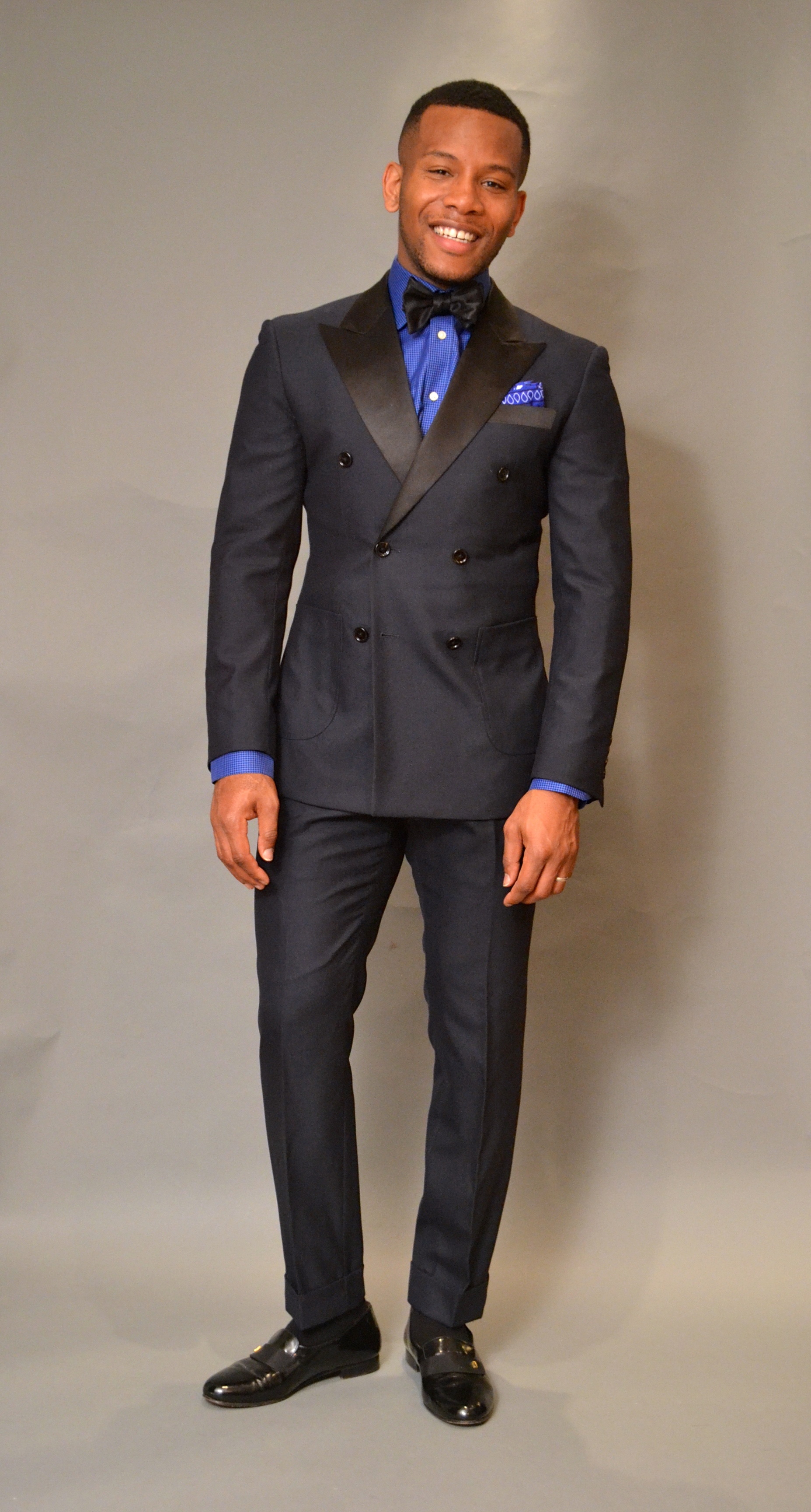 Men's Style Pro in Midnight Blue Indochino Tuxedo