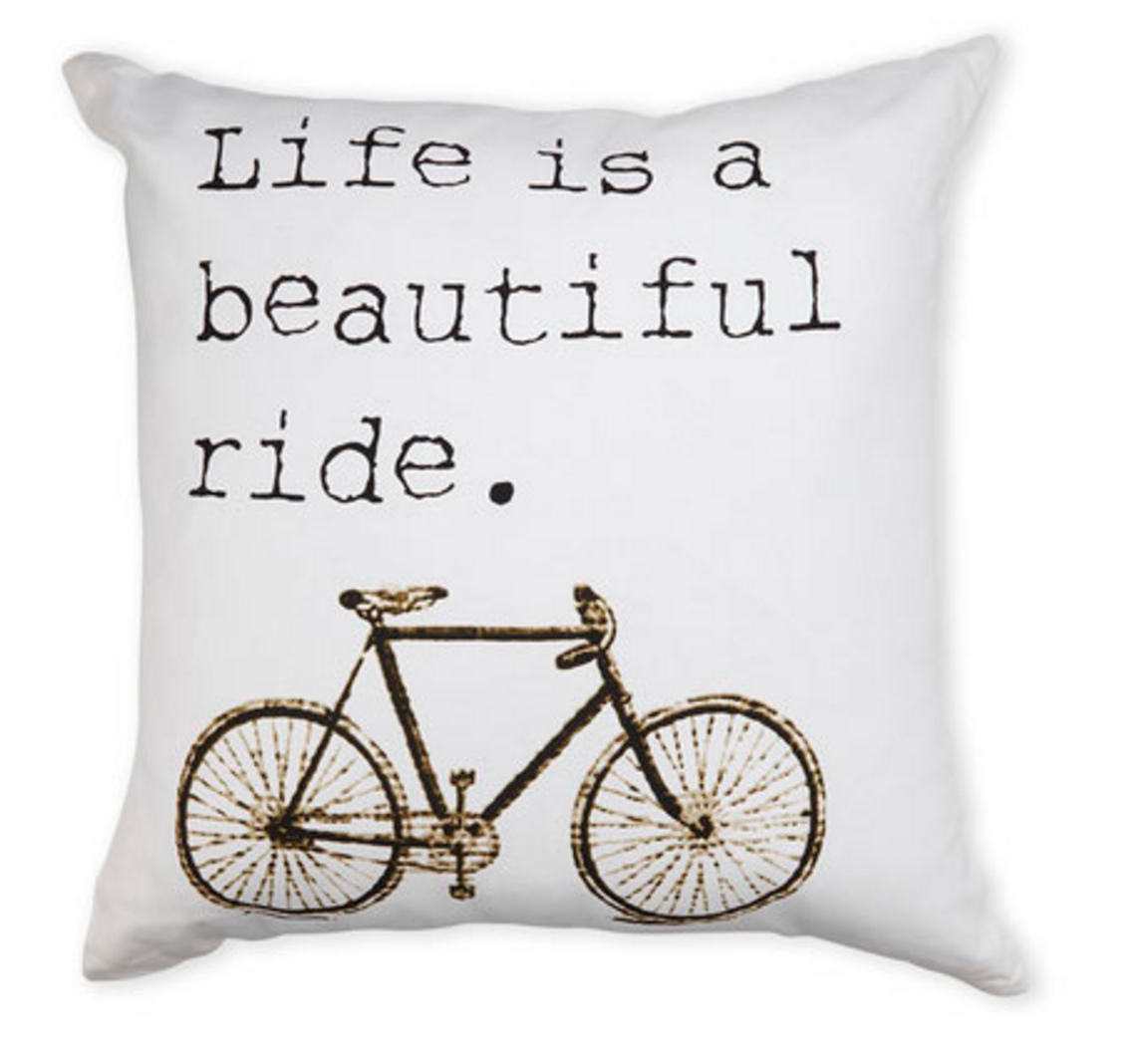 Famous Maker Beautiful Ride Throw Pillow