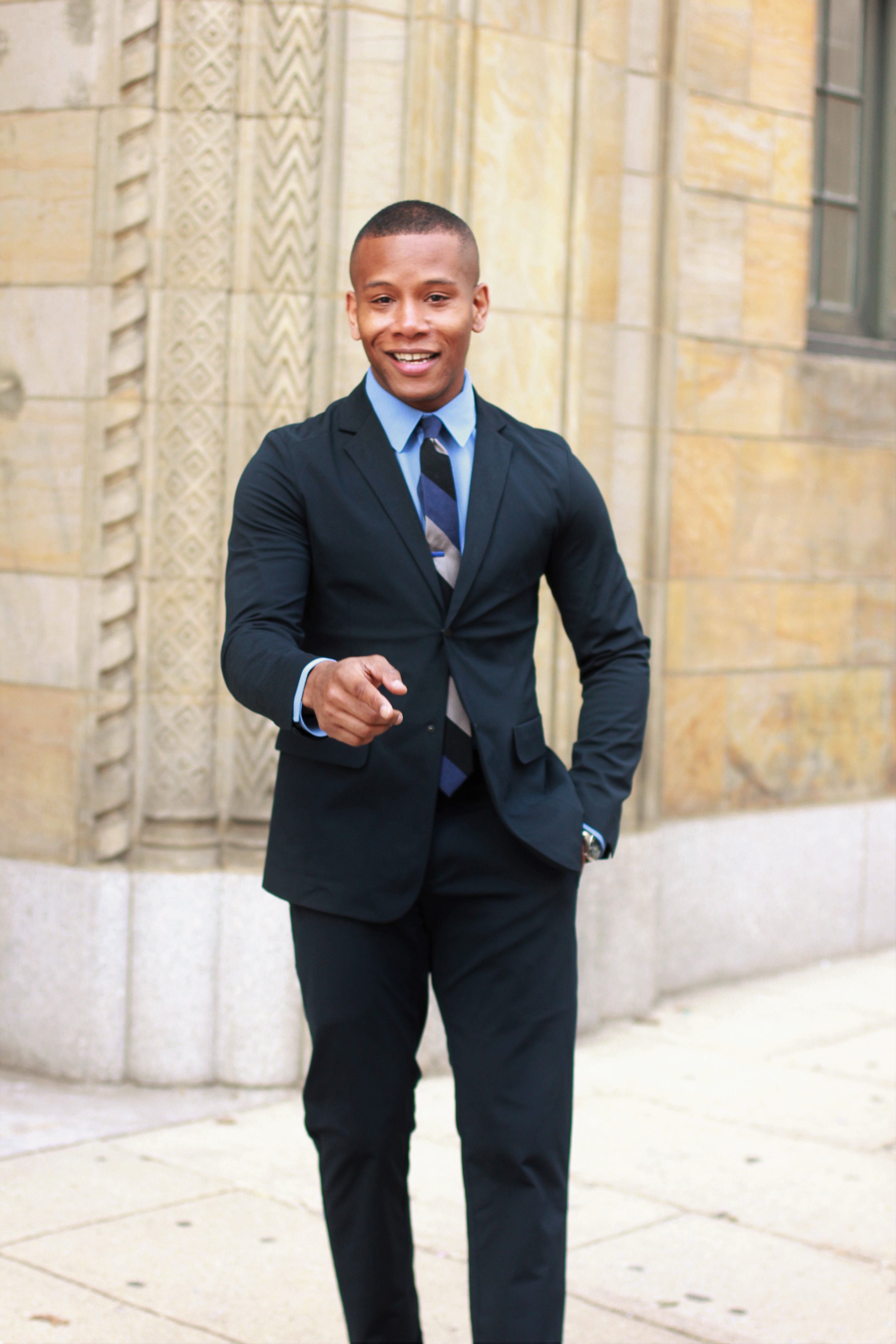Sabir M. Peele of Men's Style Pro in Ministry Of Supply Aviator 2 Suit