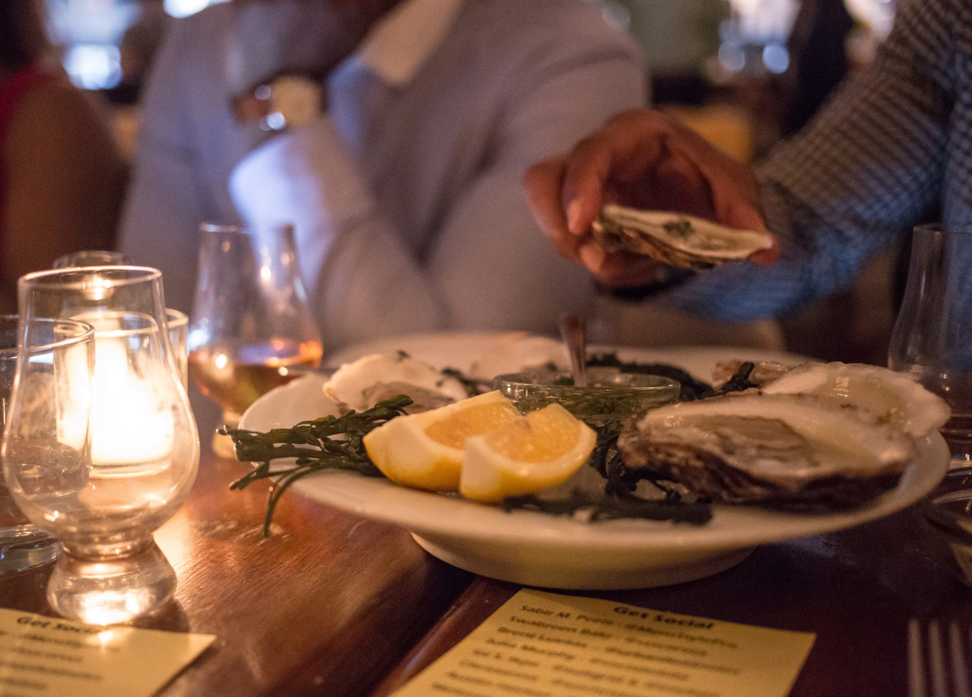 I.W. Harper Dinner With Men's Style Pro shot by Austin Horton at Twenty Manning Grill Philly