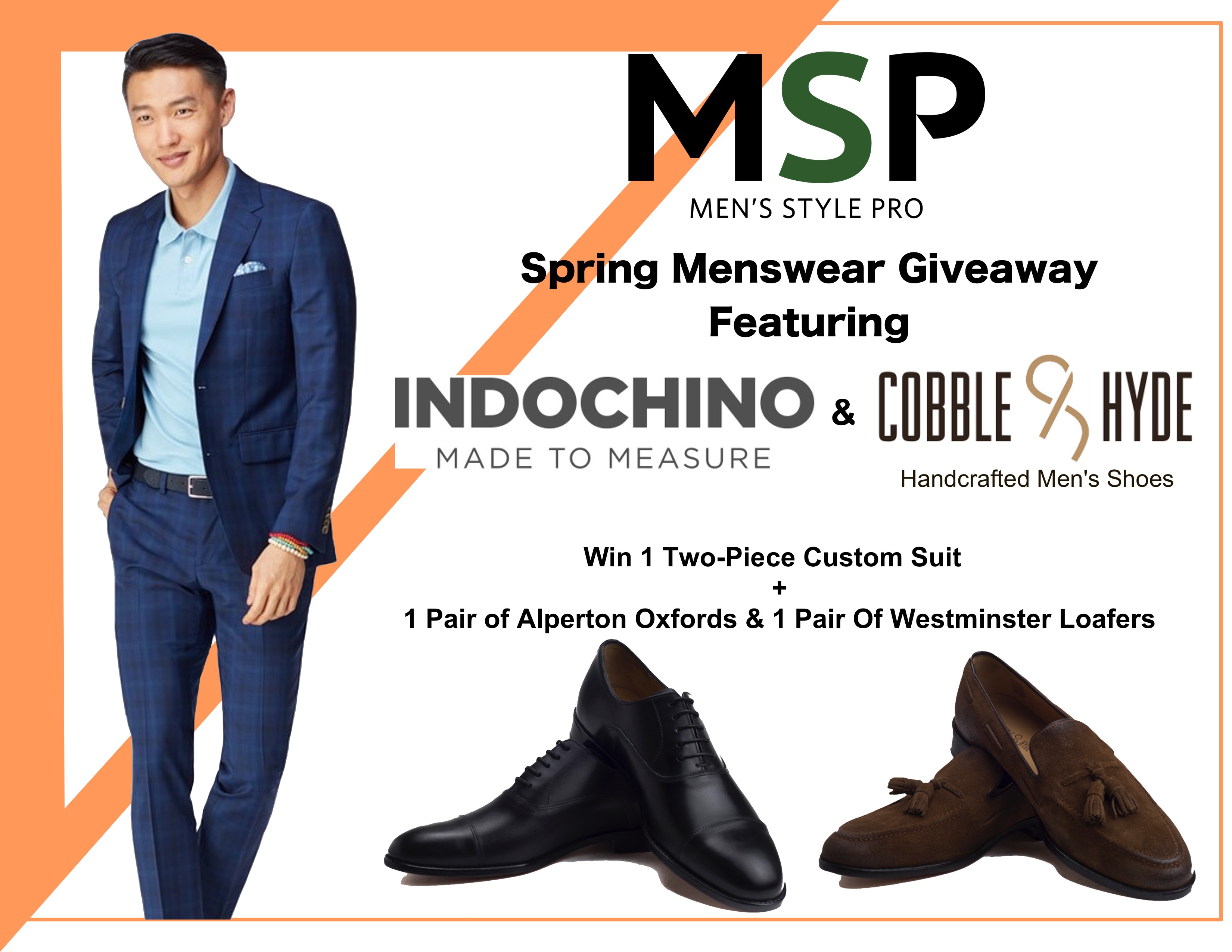 MSP Cobble & Hyde x Indochino Spring Menswear Giveaway