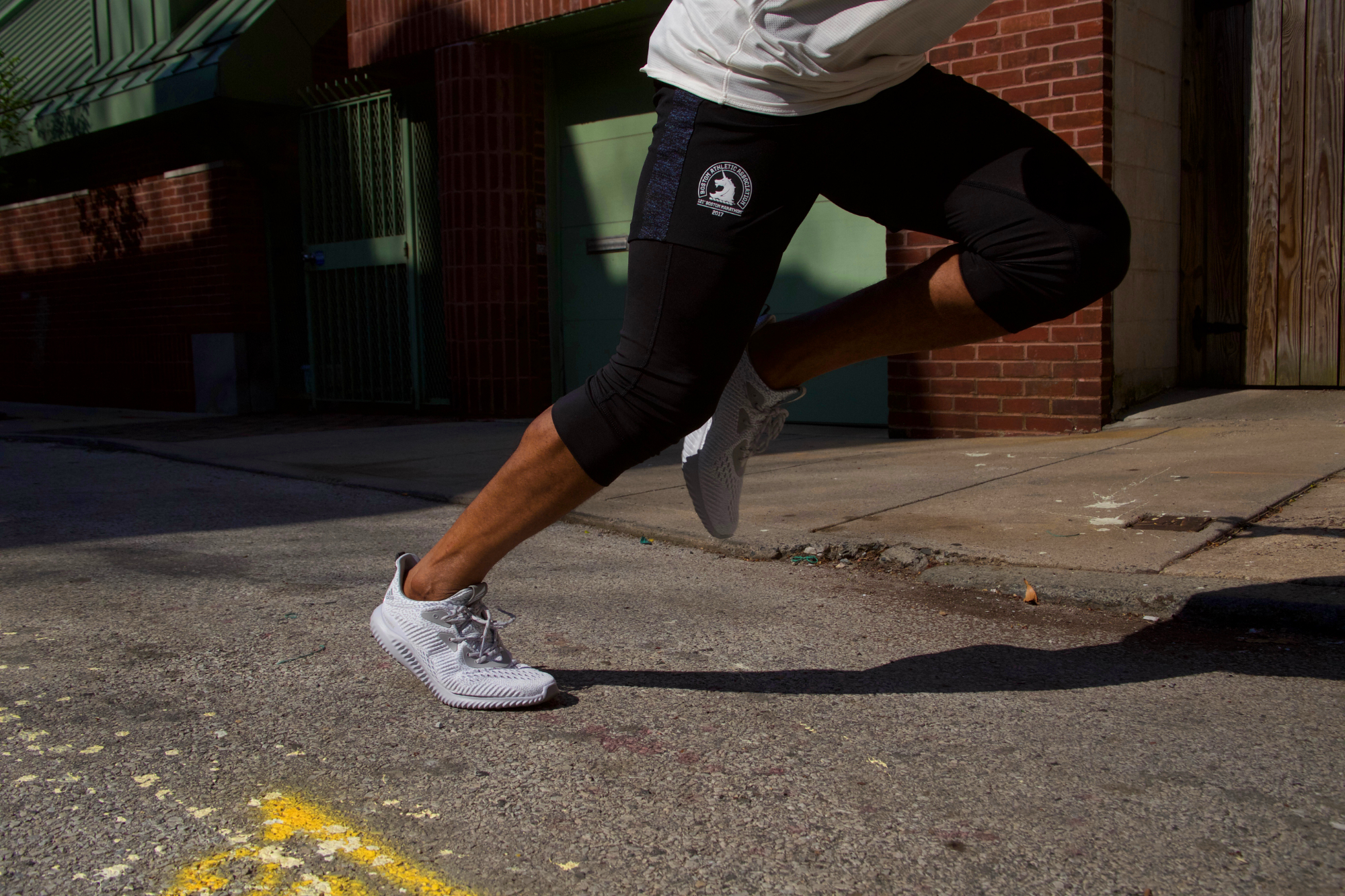 Sabir M. Peele of Men's Style Pro Testing Running Adidas AlphaBounce