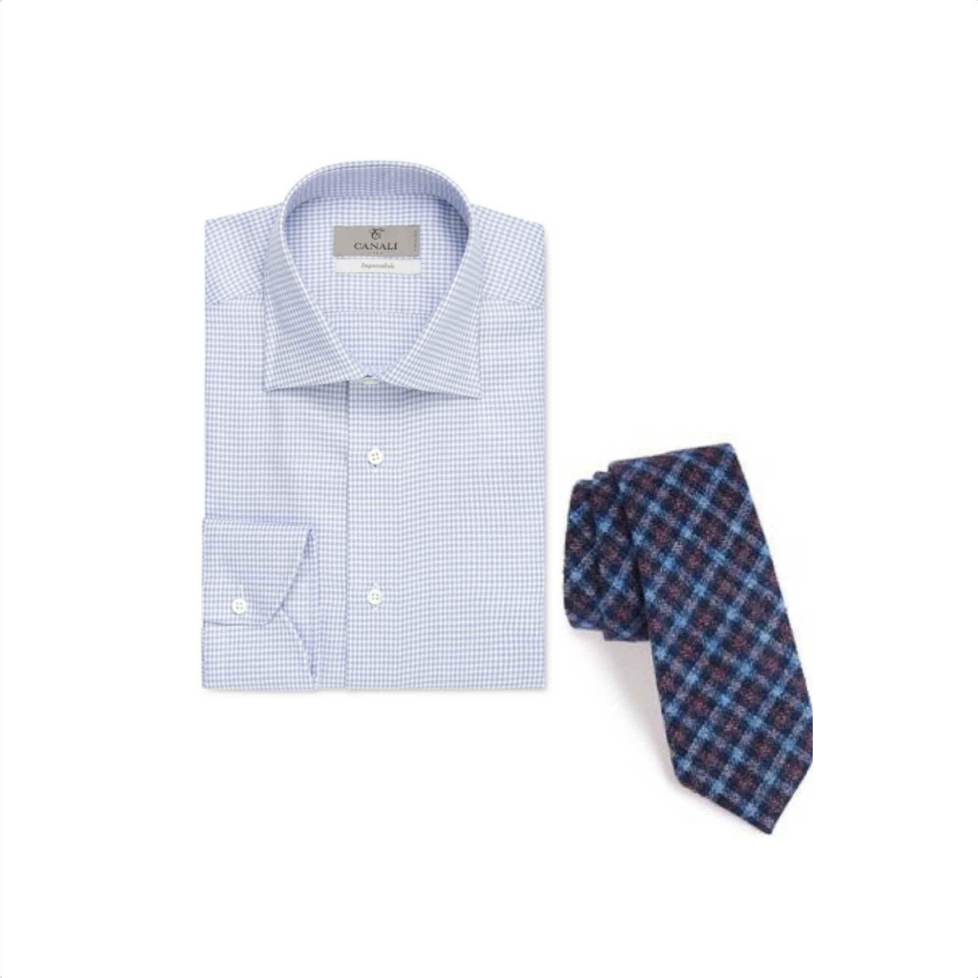 Canali Shirt Shirt & Alexander Olch Tie