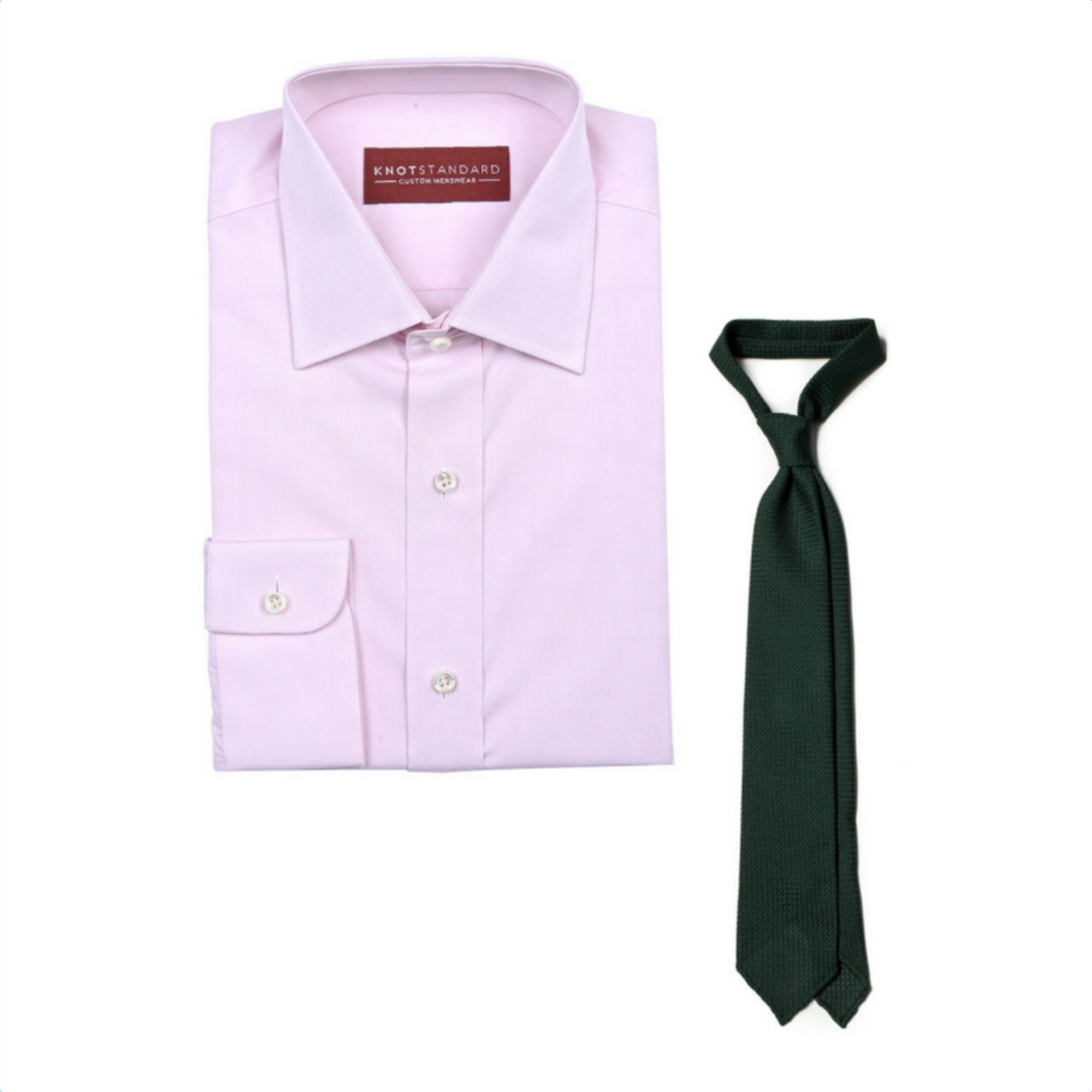 Knot Standard Shirt & Tie Combo