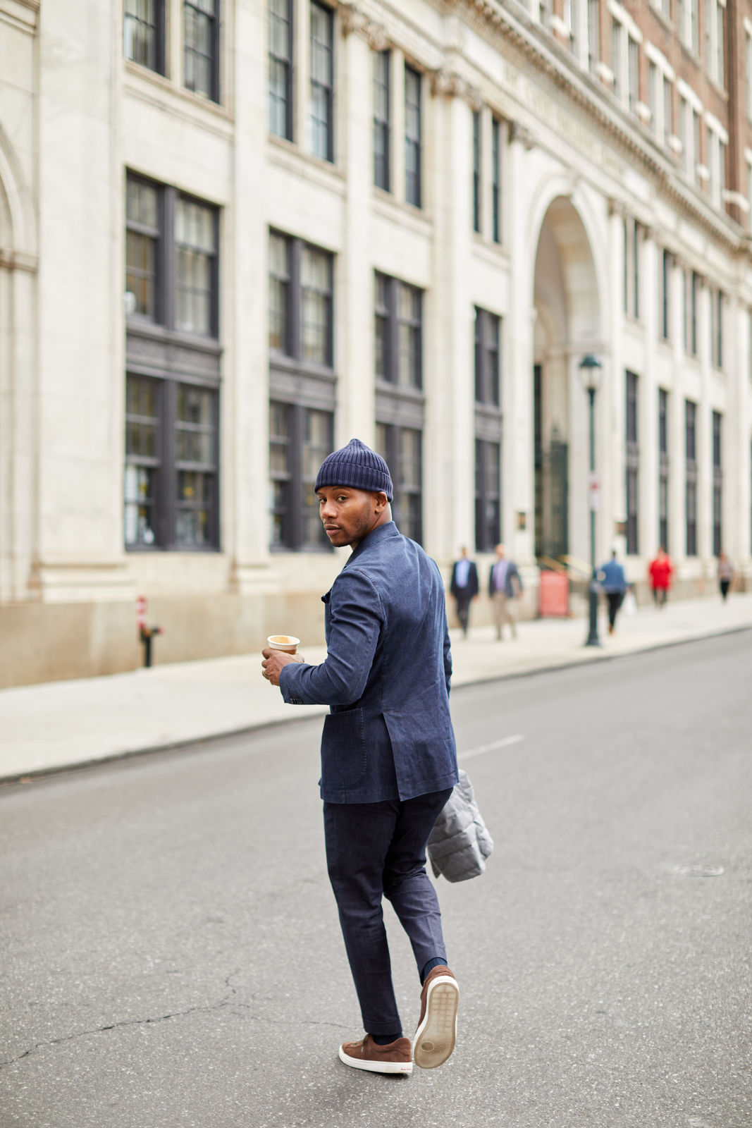 Moda Matters Denim Suit on Men's Style Pro