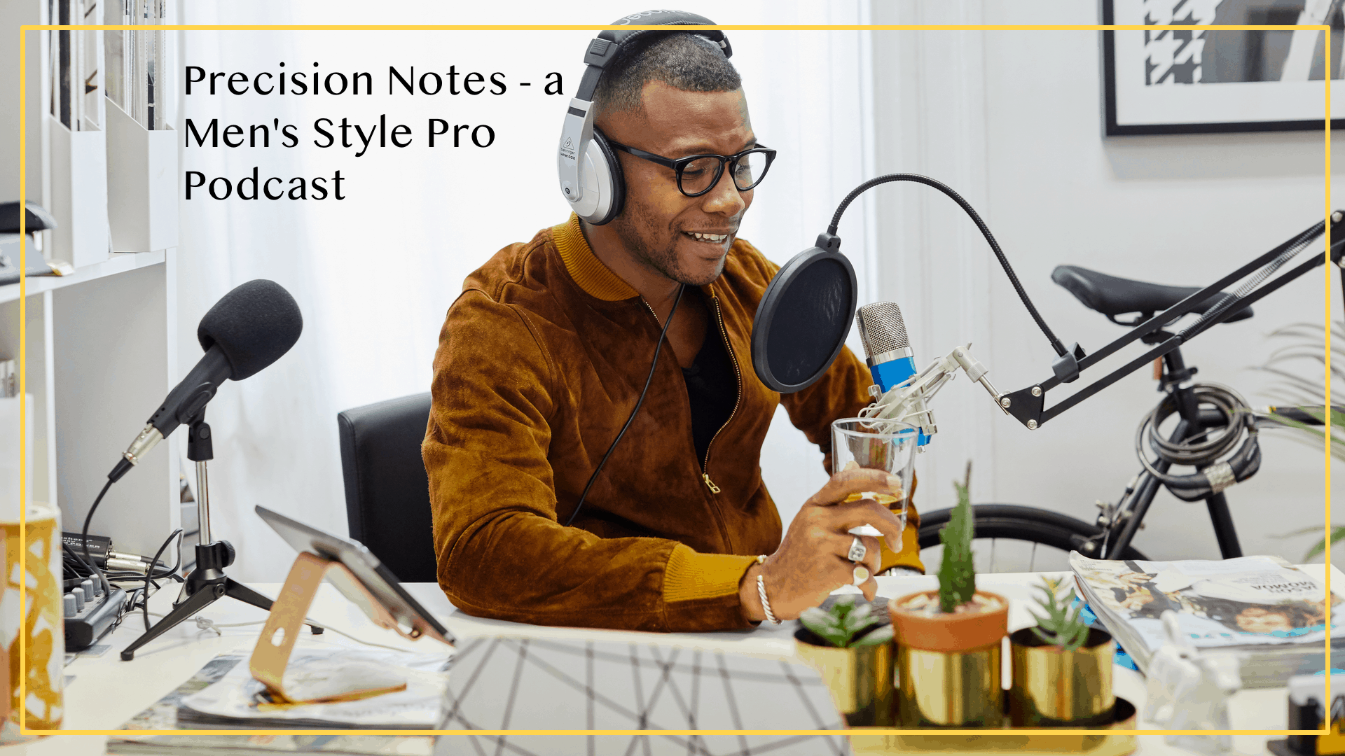 Precision Notes Podcast Page Header