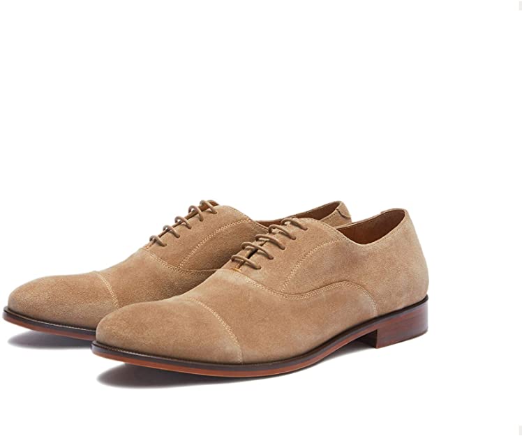 new republic suede oxford shoes
