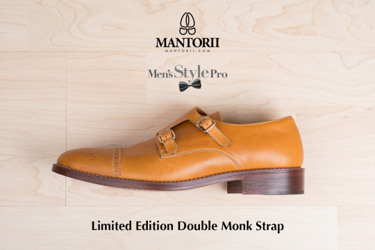 Men's Style Pro x Mantorii Double Monk Strap