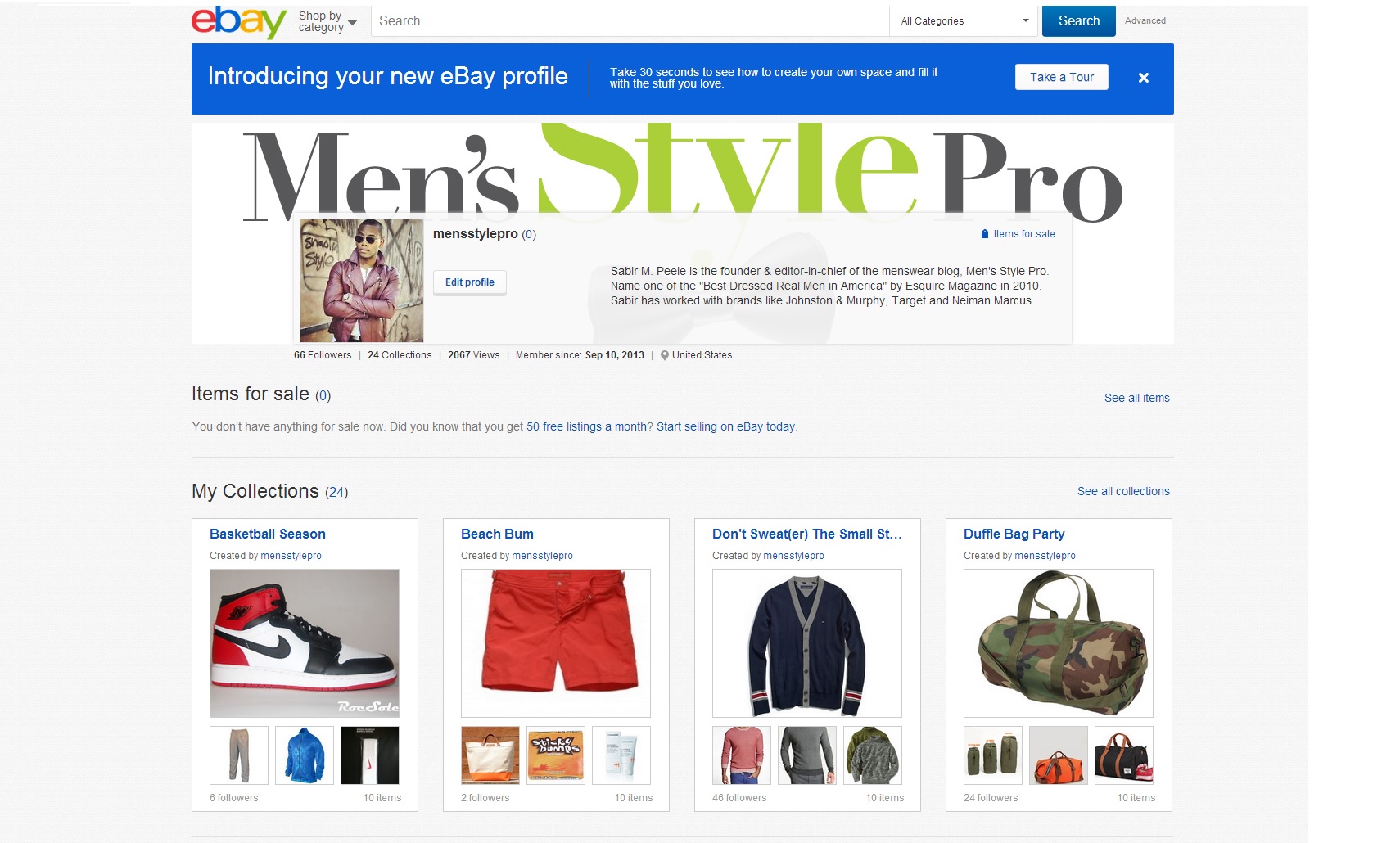 Men's Style Pro #eBaycollection