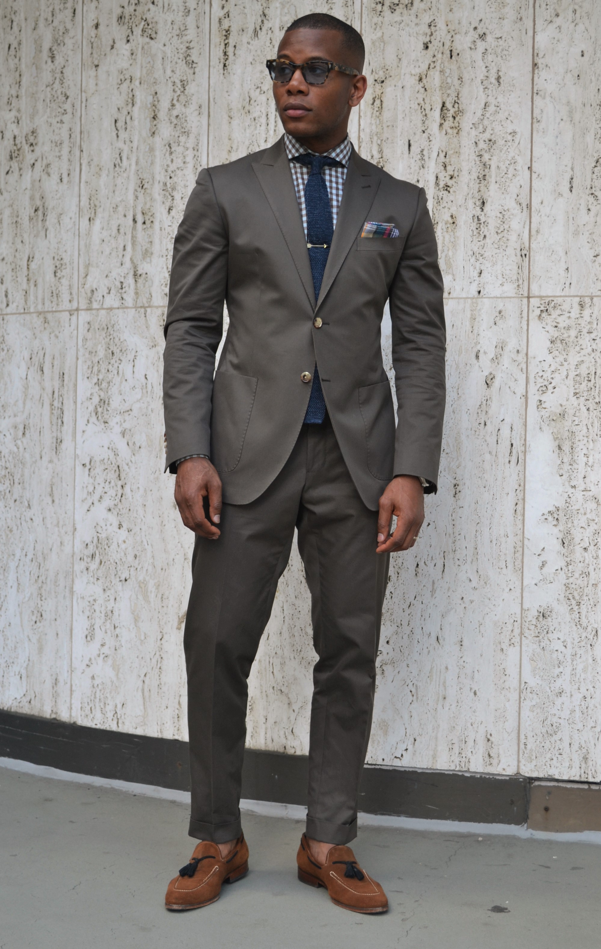 Warm Weather Essential: The Lanieri Green Cotton Suit – Men’s Style Pro ...
