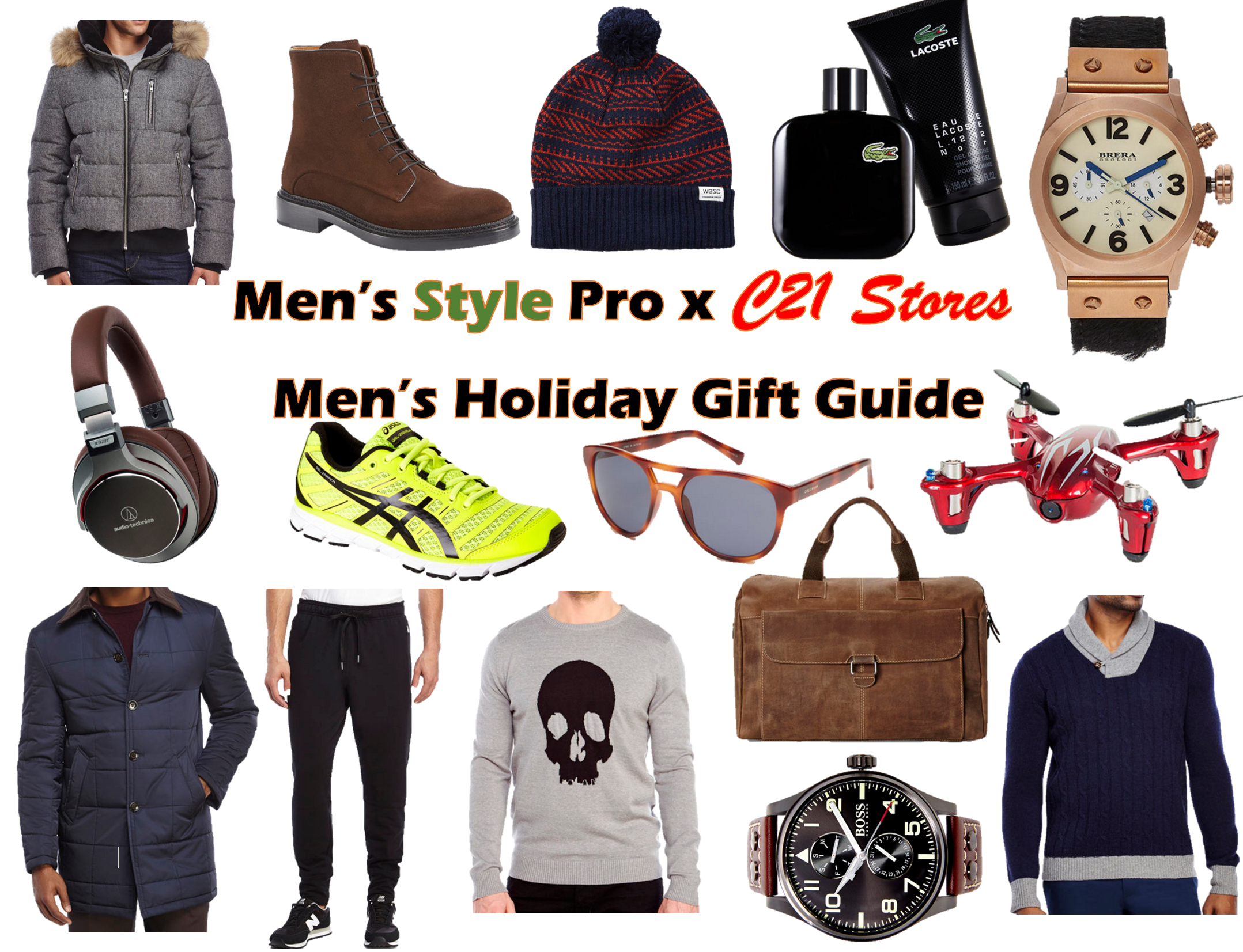 MSP x C21 Stores Men's Holiday Gift Guide