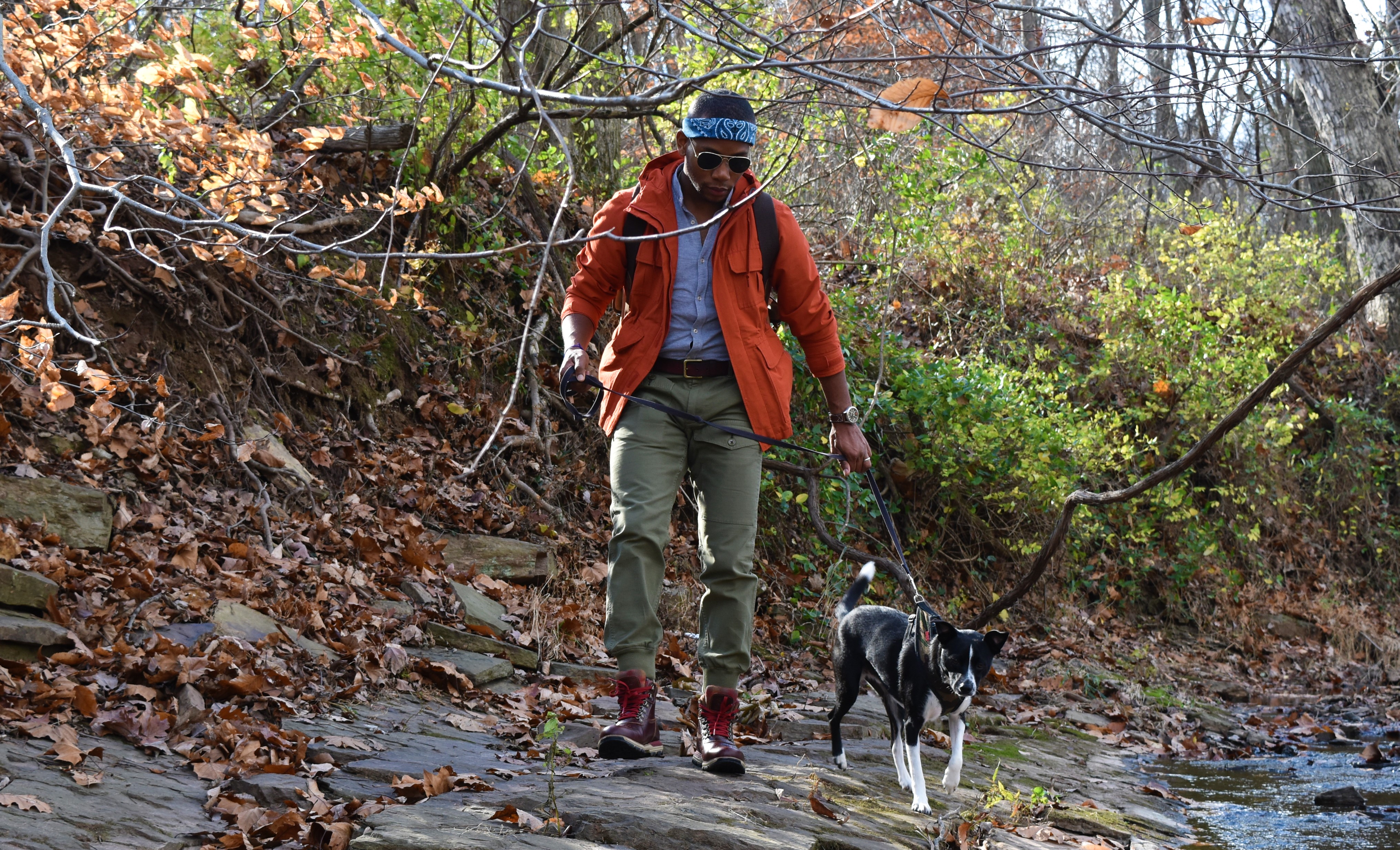 Sabir M. Peele of Men's Style Pro in Timberland Hiking Boots 22