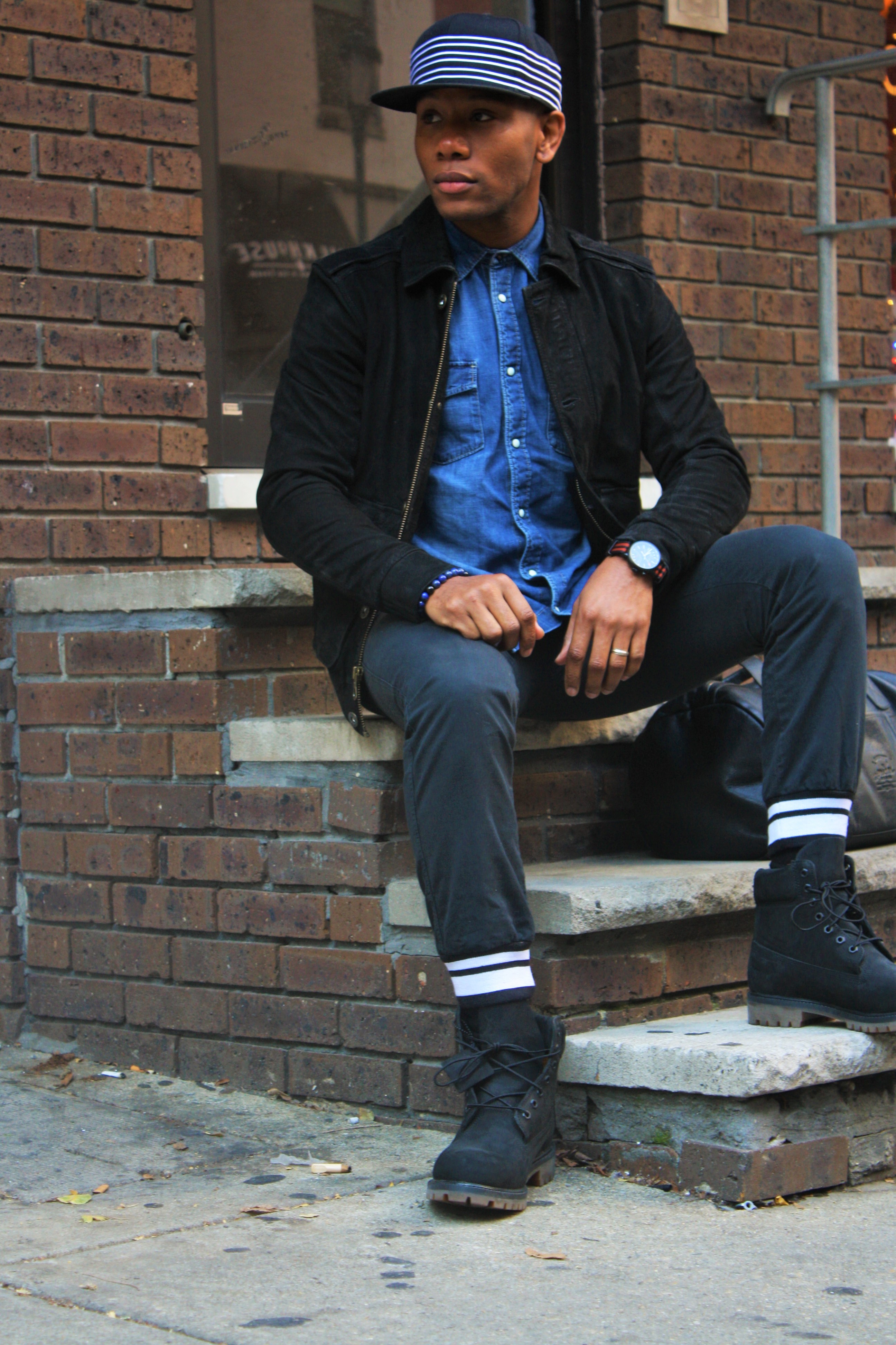 Trending: Black & Blue Color Combo (Streetwear-Inspired) | Men's Style ...