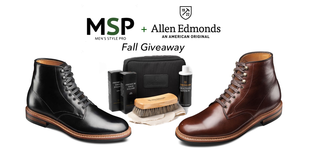 Allen Edmonds x Men's Style Pro Giveaway