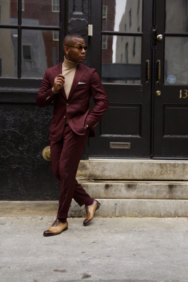 Not Your Basic Burgundy Suit 3 Ways – Men’s Style Pro | Men’s Style ...